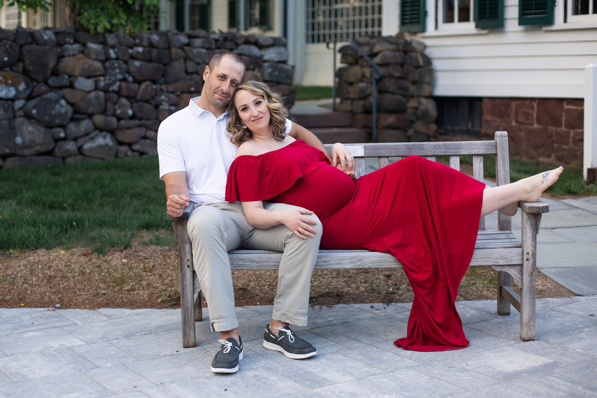 Outdoor Maternity Session in Connecticut - CT Pregnancy Photographer