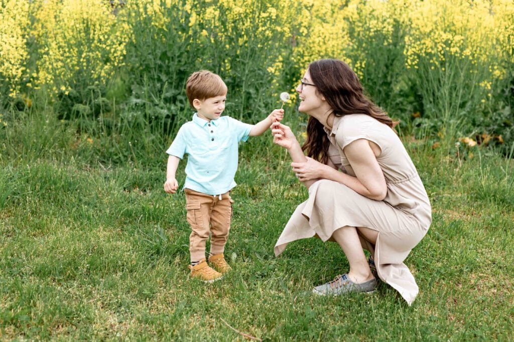 mommy and me spring mini session 