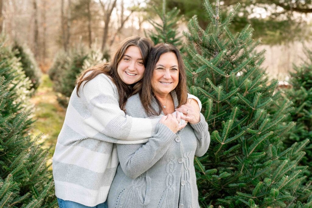 farm christmas mini sessions Connecticut 