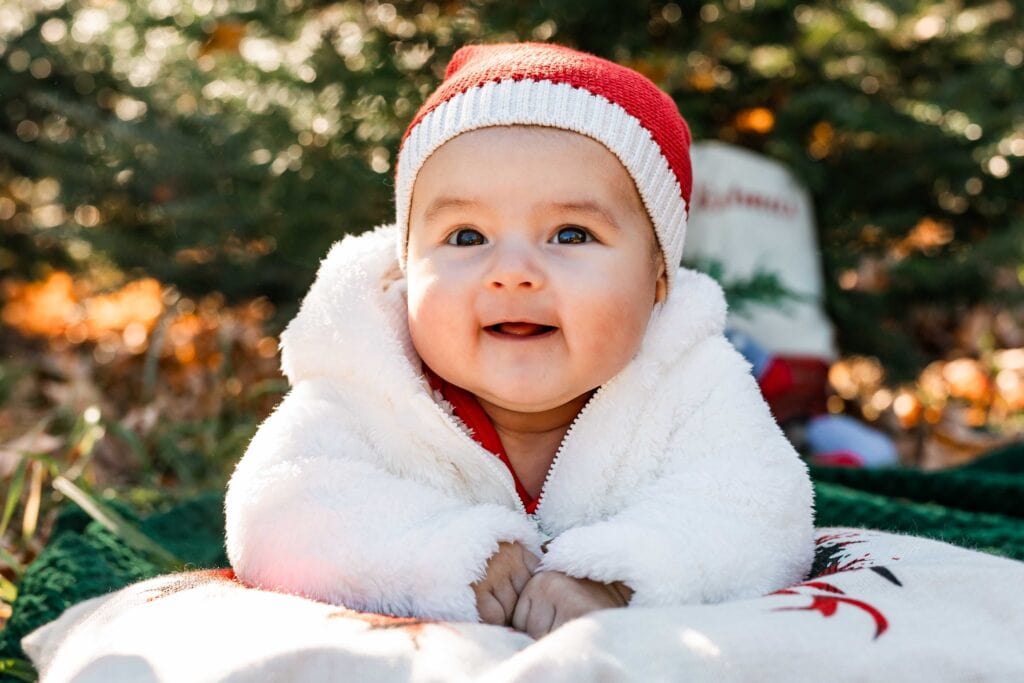 farm christmas mini sessions Connecticut 
