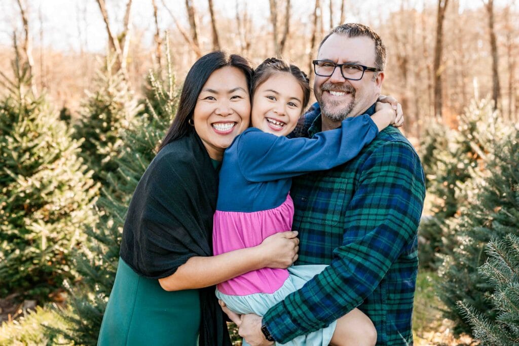 farm christmas mini sessions Connecticut 