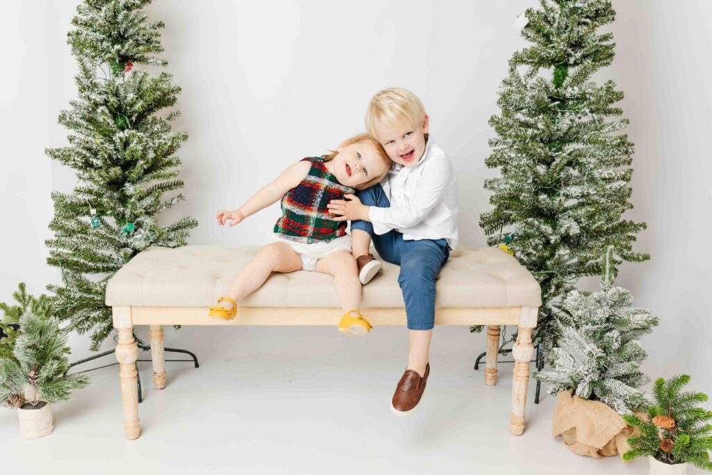 studio christmas mini session Connecticut 