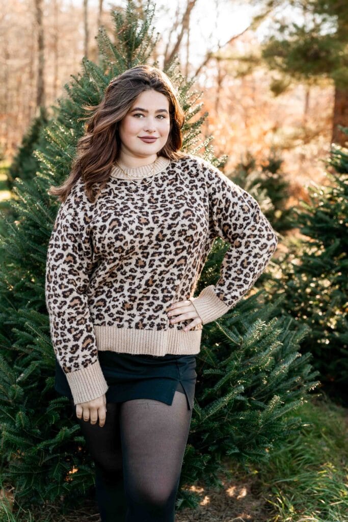 holiday farm Christmas mini sessions Connecticut