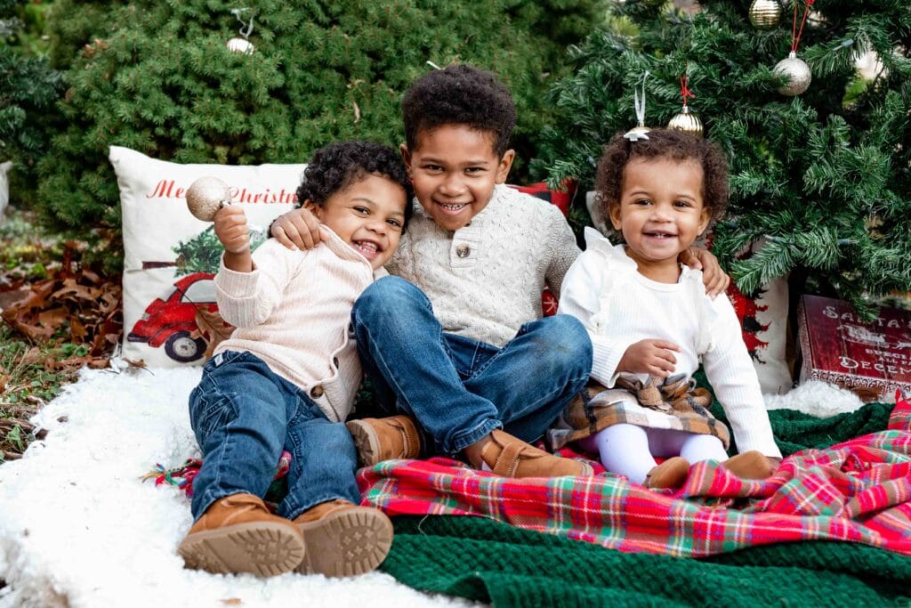 holiday farm Christmas mini sessions Connecticut