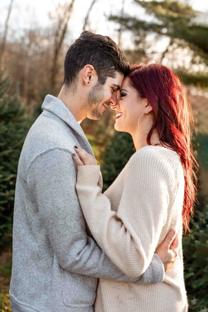 holiday farm Christmas mini sessions Connecticut