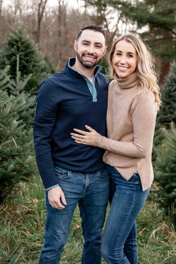 holiday farm Christmas mini sessions Connecticut