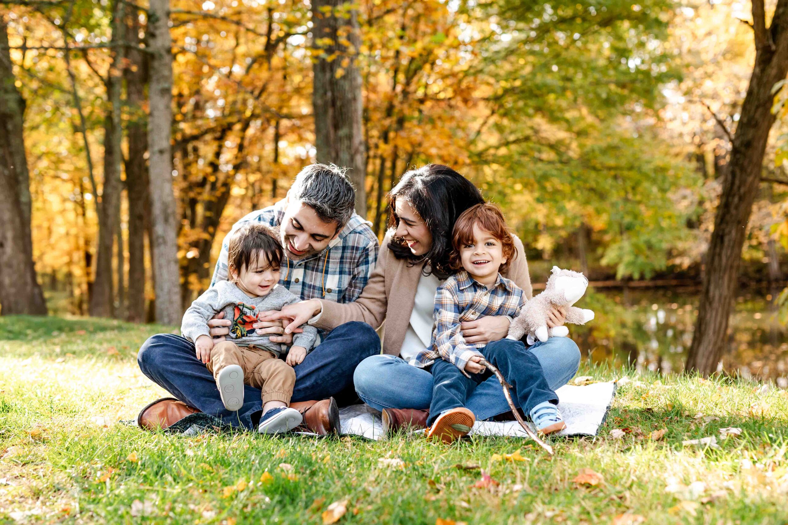 Family photography Countryside park Avon CT